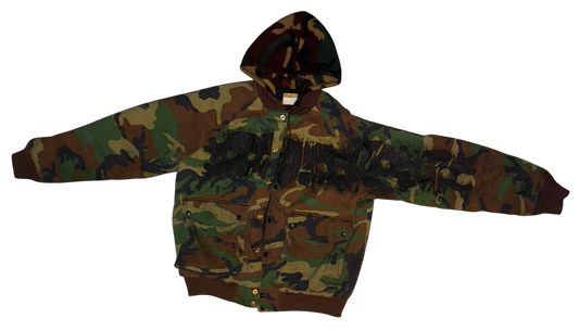 ARMY CAMO EXTINCTION BOMBER JACKET