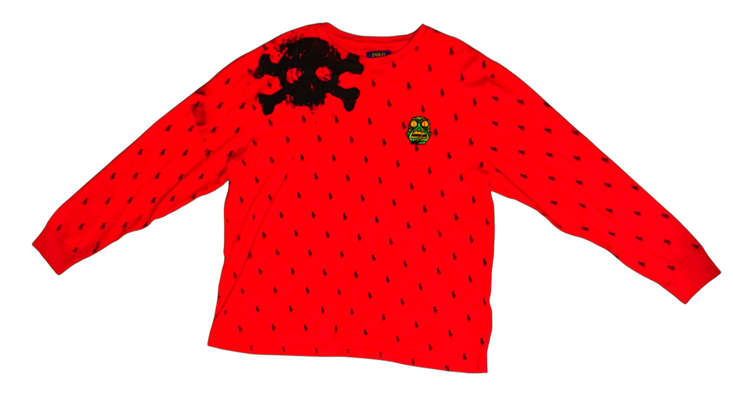 POLO RALPH LAUREN X DIRTY G0BLINZ THERMAL TEE