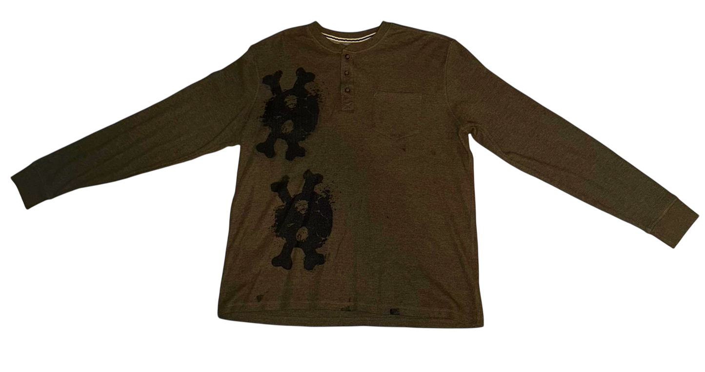 ARMY GREEN EXTINCTION THERMAL TEE